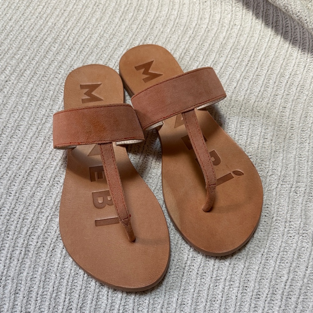 Manebi Leather Sandals size 38
